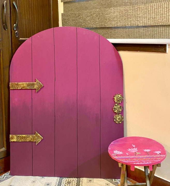 Pink Elegant Door