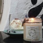 Vanilla Scented Natural Wax Candle