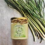 Lemongrass Scented Natural Wax Candle