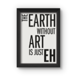 THE EARTH Framed Poster