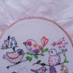 Bird Embroidered Hoop