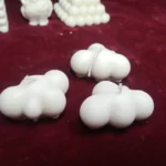 Cloud Candle-set of 4