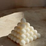 BUBBLE PYRAMID CANDLE