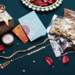 Classic Kundan Rakhi and Lumba / Sister Rakhi Hamper / Gift