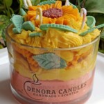 SUNFLOWER SCENTED JAR CANDLE