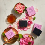 Rose and Charcoal Sugar Soap Bar