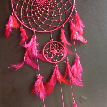 Red Dream Catcher