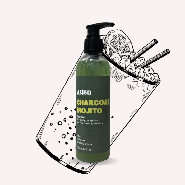 Atisa Body Wash Charcoal Mojito (2)