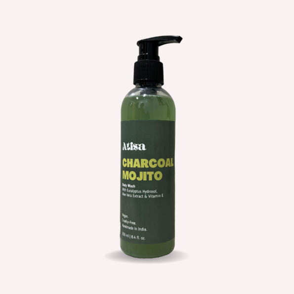 Atisa Body Wash Charcoal Mojito (5)