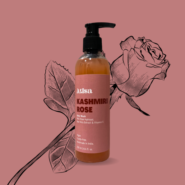 Atisa Body Wash Kashmiri Rose (1)