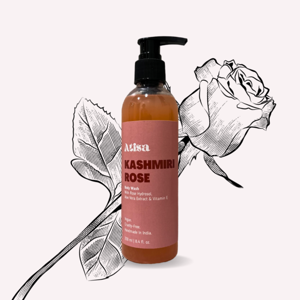 Atisa Body Wash Kashmiri Rose (2)