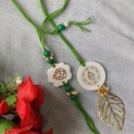 Resin Couple Rakhi