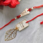 Resin Rakhi for Bhai Bhabhi