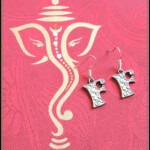 Alphabet Earring – F