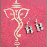 Alphabet Earring – H