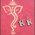 Alphabet Earring – K