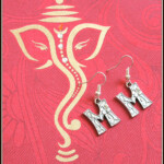 Alphabet Earring – M