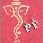 Alphabet Earring – P